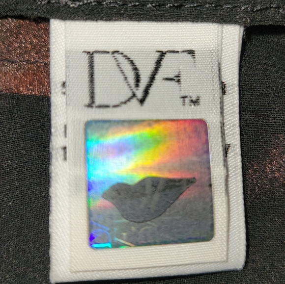 NWOT Diane von Furstenberg Pania Dancing Explosion Grecian Halter Blouse… - Picture 5 of 7